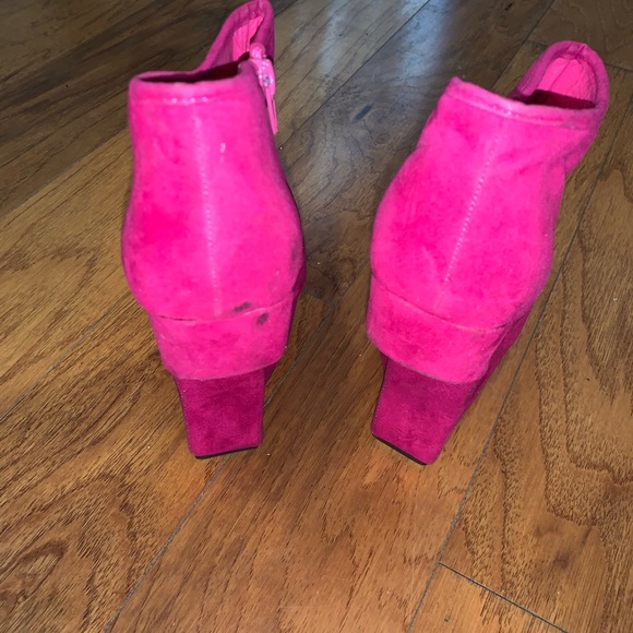 Pink platform bootie - Picture 3 of 4